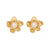 Fashion Stainless Steel Electroplating Stud Earrings