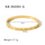 IG Style Irregular Stainless Steel Electroplating Bangles