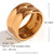 Minimalist Circle Geometric Stainless Steel 18K Gold Plated Rings