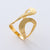 Retro Unisex Vintage Geometric Stainless Steel Electroplating Rings