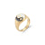 Women Geometric Stainless Steel 18K Gold Plated Rings