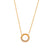 Fashion Geometric Stainless Steel 18K Gold Plated Necklaces