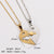 Minimalist Heart Crown Heart Stainless Steel Electroplating Necklaces