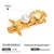 Shell Stainless Steel Electroplating Hair Clips