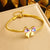 Women Fashion Dragonfly Insect Bowknot Butterfly Stainless Steel Electroplating Jewelry Sets