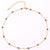 Women Round Polka Dot Geometric Copper Electroplating Necklaces