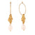 Fashion Pearl Geometric Stainless Steel 18K Gold Plated Earrings