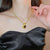 Retro Vintage Round Geometric Alloy Electroplating Necklaces