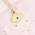 Women Eye Stainless Steel Oil Dripping Pendants