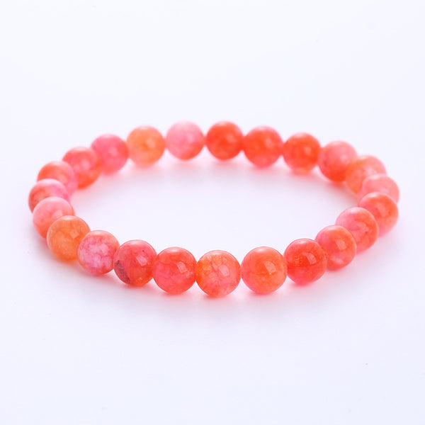 Retro Unisex Vintage Geometric Agate Electroplating Beaded Bracelets