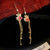 Fashion Dragon Chinese Zodiac Animal Zircon Electroplating Earrings