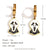 Fashion Ghost Cartoon Stainless Steel Electroplating Earrings