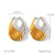 IG Style Geometric U-Shape Stainless Steel Electroplating Earrings