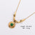 Retro Vintage Droplet Stainless Steel Electroplating Necklaces