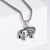 Men Metal Retro Vintage Chinese Zodiac Animal Stainless Steel Electroplating Pendants