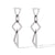 Irregular Geometric Titanium Steel Drop Earrings