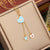 Fashion Heart Star Stainless Steel Oil Dripping Necklaces