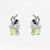 Cartoon Cartoon Zircon Zircon Inlay Earrings