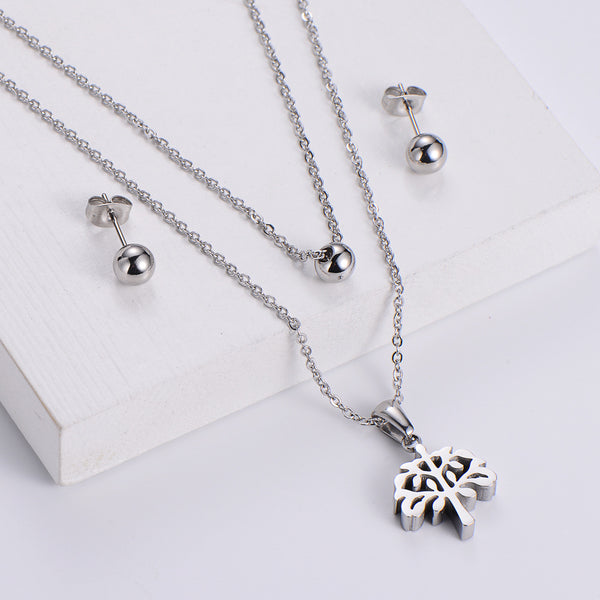 Women Korean Cross Moon Metal Butterfly Flower Chinese Zodiac Animal Stainless Steel Electroplating Pendants