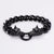 Expressive Men Stripe Geometric Stainless Steel Electroplating Bracelets