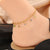 Women Fashion Droplet Stainless Steel Anklets