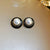 Retro Vintage Droplet Droplet Metal Oil Dripping Earrings