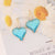 Women Heart Copper Electroplating Earrings