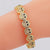 Vintage Retro Women Diamond Smile Zircon Bangles