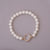 Women Pearl Leaf Pearl Bracelets