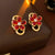 Women Luxurious Flower Plant Alloy Electroplating Jewelry Sets