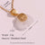 Fashion Elephant Geometric Chinese Zodiac Animal Stainless Steel 18K Gold Plated Necklaces