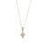 Fashion Quadrilateral Geometric Stainless Steel 18K Gold Plated Necklaces