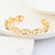 Japanese / Korean Women Diamond Metal Geometric Zircon Bracelets