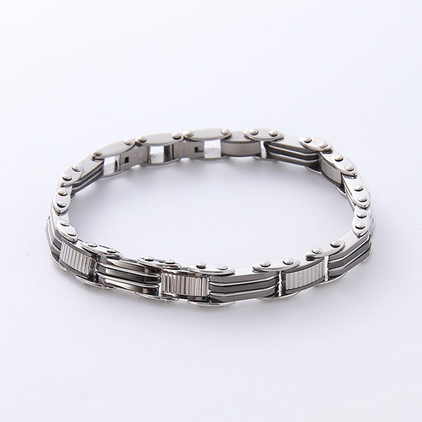 Hip Hop Stainless Steel Bracelets