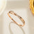 Natural 18K Gold Plated Bangles