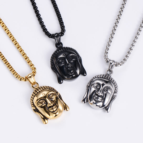 Chinese Men Metal Retro Vintage Zodiac Sign Stainless Steel Pendants