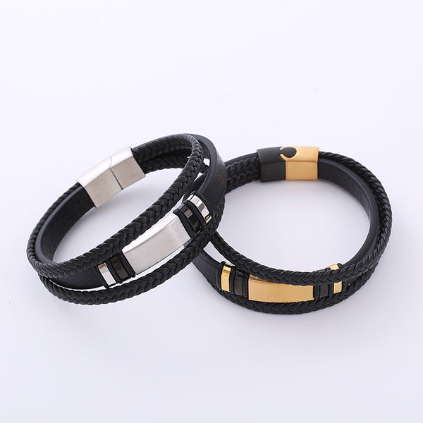 Men Metal Handmade String Bracelets