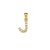 Letter Stainless Steel 18K Gold Plated Jewelry Making