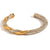 Fashion Circle Stainless Steel Electroplating Bangles