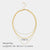 IG Style Irregular Geometric Stainless Steel 18K Gold Plated Necklaces