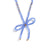 Fashion Bowknot Geometric Stainless Steel Electroplating Necklaces