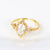 IG Style Women Crown Heart Circle Copper Electroplating Rings