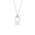 Fashion Letter Geometric Stainless Steel Electroplating Necklaces