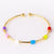 Minimalist Circle Gold Plating Oil Dripping Bangles