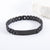 Fashion Unisex Round Geometric Stainless Steel Bracelets