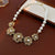 Women Luxurious Flower Plant Artificial Pearl Electroplating Jewelry Sets