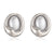 Irregular Geometric Stainless Steel Electroplating Stud Earrings