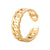 Elegant Unisex Chain Stainless Steel Electroplating Rings