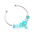 Kids Little Daisy Heart Alloy Electroplating Bracelets