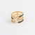 Minimalist Women Geometric Metal Geometric Zircon Rings